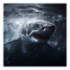 Great White Shark Attack Ocean Design