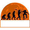 Evolution of Skateboarding Skater Silhouette Art