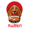 Faccia di cane Cocker Spaniel carina illustrazione