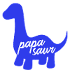 Papasaur T-Rex Dinosaure Paternité Daddysaure