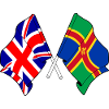 Lincolnshire flag + Great Britain