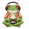 Hawaiian Gamer Frog