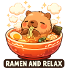 Capybara Ramen and Relax