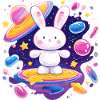 Weltraum Bunny Sternenreich Impuls
