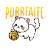 Life purrs with a cute cat