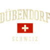Dübendorf Schweiz Design mit Flagge