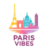 Paris Vibes Gradient Skyline