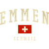 Emmen Suisse, motif avec drapeau