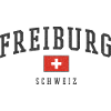 Freiburg Switzerland design with flag