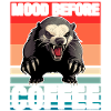 Honigdachs-Stimmung vor dem Kaffee