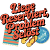 Lounger Reserved Problem solves funny beach