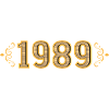 Legend since 1989 retro 1989