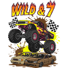 Wild & 7 Monster Truck Birthday