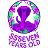 Serpente Cobra di sette anni