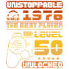 Unstoppable since 1976, Level 50 unlocked