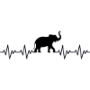 Elephant ECG Heartbeat