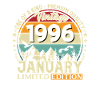 30e anniversaire Millésime de janvier 1996