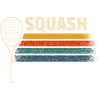 Vintage-Squash-Schläger-Liebhaber – lustige Sportarten
