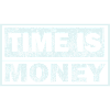 Zeit ist Geld – Grunge-Textbanner