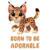 Süßer, bunter Luchs