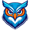 Blue Owl Esports Mascot Logo