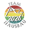 Team Haubau 2026 Bauherr Bauherrin retro vintage