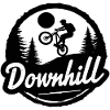 Downhill MTB Trail Logo