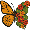 Butterfly Bloom Split