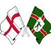 Nottinghamshire × England Flags