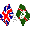 Nottinghamshire & UK Flags