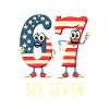 US Flag 67 Memes Six Seven