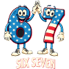 US Flag 67 Memes Six Seven