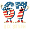 US Flag 67 Memes Six Seven