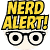 Nerd Alert Fun Design with Glasses