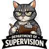 Cat supervision: Office Humor