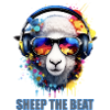 Sheep The Beat: Buntes Kopfhörer-Schaf