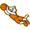 Wildcat Basketball Flying Dunk Mascot