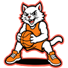 Wildcat-Basketball-Dribbel-Maskottchen