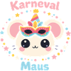 Karneval Maus Kostüm Damen Süß Fasching