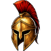 Spartanischer Ritterhelm