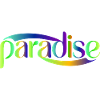 Paradise Rainbow Script Design