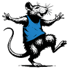Dancing Rat Blue