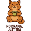 Cat tea: Calm instead of drama