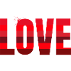 Love in Red Stripe Design