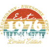 Legendary since 1976 – Vintage Birthday Gift