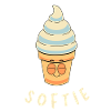 Softie Softeis Comic Icecream Lover