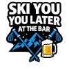 Ski dig senere til baren Après-ski-fest