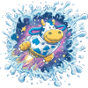 Space Cow Splash