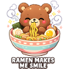 Le ramen me fait sourire