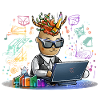 Infernal designer on laptop